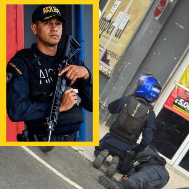 Oficial Gerson Rosales, asesinado en Batan