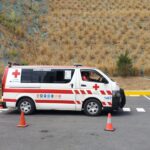 AMBULANCIA RETENIDA EN HOSPITAL DE ALAJUELA