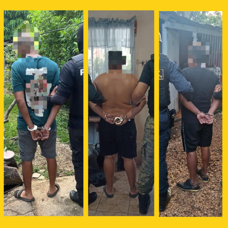 Detenidos en Nicoya