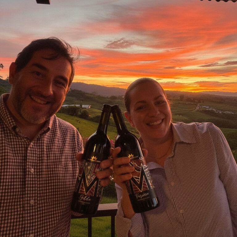HEREDIANOS PRODUCEN VINO EN AUSTRALIA Y LO TRAEN A COSTA RICA
