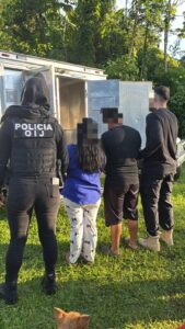 Pareja detenida