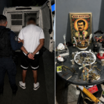 DETIENEN A MIEMBRO DE LOS MARUJA QUE TENÍA ALTAR A SANTO NARCO