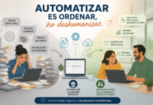 AUTOMATIZAR NO ES DESHUMANIZAR: ES ELIMINAR EL DESORDEN