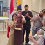 RINDEN HOMENAJE A PARMENIO MEDINA CON DEVELACIÓN DE BUSTO