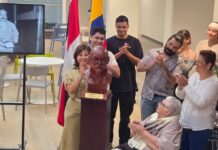 RINDEN HOMENAJE A PARMENIO MEDINA CON DEVELACIÓN DE BUSTO
