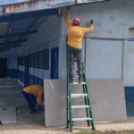 PRIVADOS DE LIBERTAD REALIZAN LABORES DE MANTENIMIENTO EN EL CONSERVATORIO DE CASTELLA