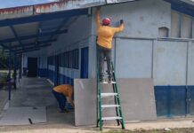 PRIVADOS DE LIBERTAD REALIZAN LABORES DE MANTENIMIENTO EN EL CONSERVATORIO DE CASTELLA