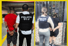 DETENIDOS SOSPECHOSOS DE PARTICIPAR EN DOBLE HOMICIDIO EN ALAJUELITA