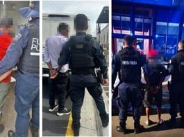CADA SIETE HORAS DETIENEN UNA PERSONA EN HEREDIA