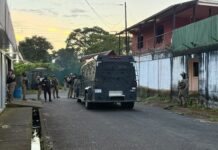 SEIS DETENIDOS EN OCHO ALLANAMIENTOS EN LIMÓN