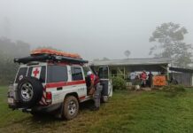 INICIA TERCER DÍA DE BÚSQUEDA DE HOMBRE ARRASTRADO POR CORRIENTE EN CATARATA LOS REYES