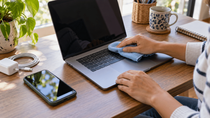 Limpieza preventiva de laptop y celular