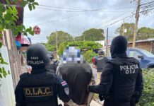 OIJ DETIENE A DOS SOSPECHOSOS DE ASESINAR A TAXISTA INFORMAL EN LIBERIA